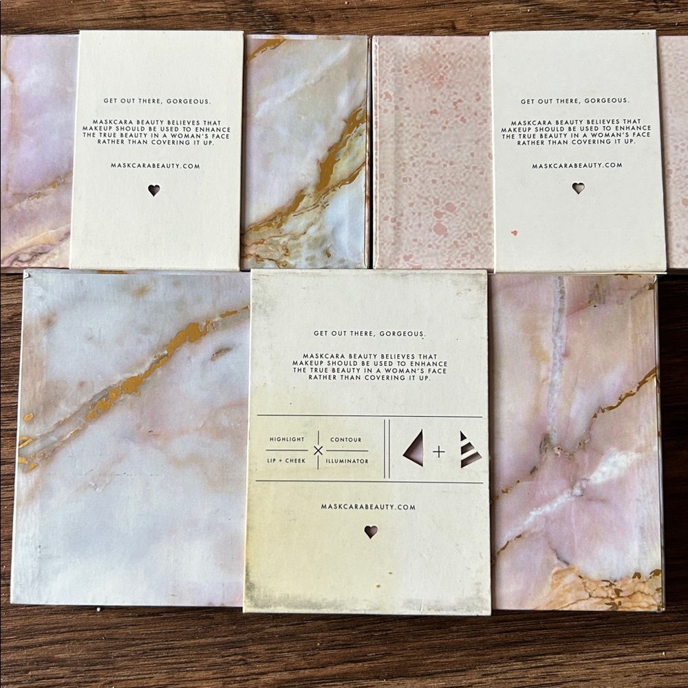 Brand New Maskcara (SEINT) Palettes LOT‎ OF 3-
Two different sizes EMPTY - Picture 3 of 6